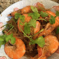 saki1010's cooksnap of when they made 本格簡単タイ料理♬ 海老と春雨の蒸し煮.