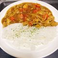 tonmyee's cooksnap of when they made ジャワカレー辛口のルーで2皿分だけ.