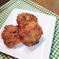 お山のエイ's cooksnap of when they made 鱈と豆腐のふわふわ揚げ.