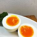 horseland's cooksnap of when they made 冷蔵庫から出して水から半熟卵.
