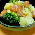 なっさん姫's cooksnap of when they made ソーセージとポテトのチーズ焼き.