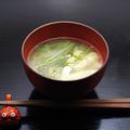 クックDAD's cooksnap of when they made 水菜と油揚げのお味噌汁.