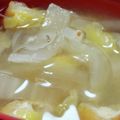 あゆたっくん's cooksnap of when they made 白菜と玉ねぎの味噌汁.