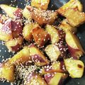 そらてんママ's cooksnap of when they made 酢がうまい！揚げない大学芋.