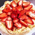 クックLCJQO8☆'s cooksnap of when they made ☆ホットケーキミックスでイチゴタルト☆.