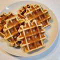 もふもふわんこ's cooksnap of when they made 米粉のワッフル.