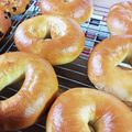 ｹｰｷ食人's cooksnap of when they made 絶対ふわもち♪ベーグル アレンジ自在！.