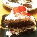 ＊amor＊'s cooksnap of when they made *泡立て不要*超簡単♪レンジスポンジ.