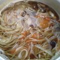 えりきゃんでぃ's cooksnap of when they made 保育園で人気、野菜入り、そうめんスープ.