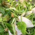 milsalud's cooksnap of when they made だいこんとせりの胡麻和え.