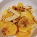 ゆにこーん☆'s cooksnap of when they made たくあんの・あっさり・おかか煮.