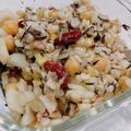 Chabes's cooksnap of when they made 伝説になりつつあるヒジキと押麦のサラダ♪.