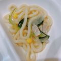 ゆにこーん☆'s cooksnap of when they made 優しい味のミルクうどん＊*.