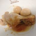♡mio1216♡'s cooksnap of when they made 手羽元とうずらの甘辛煮.
