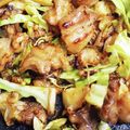 ブランシュkuu's cooksnap of when they made 焼肉のタレで簡単ホルモンの野菜炒め♬.