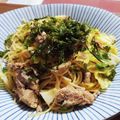 ☆jun☆66's cooksnap of when they made サバ缶とキャベツのペペロンチーノ☆.