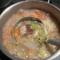 さむさぶろー's cooksnap of when they made さばの水煮缶入り味噌汁.