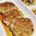 ちょちょこ✫'s cooksnap of when they made ★さばの水煮缶詰でお豆腐ハンバーグ★.