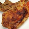 みみっこ♪'s cooksnap of when they made 骨付き鶏もも肉ガーリック♪オーブンで簡単.