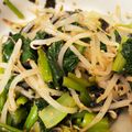 チャロママン's cooksnap of when they made もやしと小松菜の韓国海苔あえ.