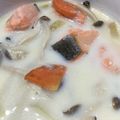 さおりん@料理特訓中's cooksnap of when they made ＊鮭のほっこり味噌ミルクスープ＊.