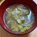 ハルぶらんど's cooksnap of when they made 夏野菜が旨ぁ～♡食べるアホスープ！.