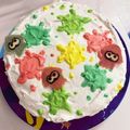 タイガーりり's cooksnap of when they made スプラトゥーンケーキ.