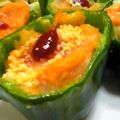 yuca＊'s cooksnap of when they made お弁当★ピーマンのじゃが詰め。.