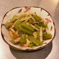 クックZW33E9☆'s cooksnap of when they made 若ごぼうのいため煮.