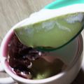 zakkiiM's cooksnap of when they made ふるふる抹茶プリン.