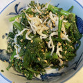 yu228's cooksnap of when they made 春菊としらすのごま酢和え.