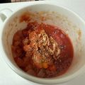 ゆじゅー♡'s cooksnap of when they made トマトジュースでマグカップミネストローネ.