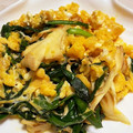 クックJPRS6D☆'s cooksnap of when they made 簡単♡白だしで安定の味♡舞茸入りニラ玉.