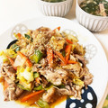 みなとのまんま's cooksnap of when they made 焼き肉のタレとサムジャンで肉野菜炒め.