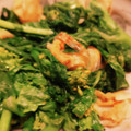 ぴぴ１６'s cooksnap of when they made 菜の花とベビーほたての炒め物.