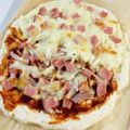 FS星's cooksnap of when they made 油も牛乳も不要!BPと薄力粉のピザ生地.