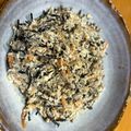 maezuchu's cooksnap of when they made しらすとひじきのしらあえ♪春菊を添えて！.