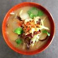 ひさかた's cooksnap of when they made 菊芋・午房・切り干し大根でイヌリン味噌汁.
