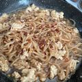 虎姫さん's cooksnap of when they made 挽き肉としらたきでごはんがすすむ！.