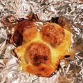 milestone★'s cooksnap of when they made チーズたこ焼き.