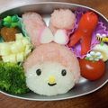 keikei2's cooksnap of when they made ＊キャラ弁＊マイメロディ＊マイメロⅡ＊.