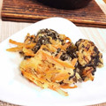 mocomoku's cooksnap of when they made もずくの天ぷら 風の失敗ナシ！もずく焼き.
