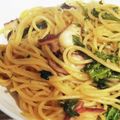 梅農家のキッチン☆'s cooksnap of when they made タコと大葉のパスタ（コンソメ醤油）.