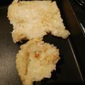 クックKEOXNU☆'s cooksnap of when they made 【離乳食】【手掴み】卵（豆腐）ご飯焼き.