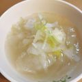 ポンナナ's cooksnap of when they made とっても簡単 (*˙˘˙)ダイコンスープ.