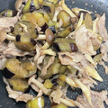 らららラッキー☆'s cooksnap of when they made 豚肉となす炒め.