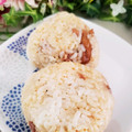 ゆるмαмα's cooksnap of when they made 焼き鳥缶でちゃちゃっと ねぎま風おにぎり.