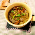 めぐ＊ぴぃ's cooksnap of when they made 白だしで簡単！なめことレタスのお吸い物♪.