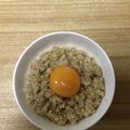 かおり♡♡♡'s cooksnap of when they made オートミール　レンジで卵かけご飯.