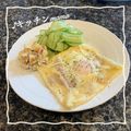 ♪キッチンmama's cooksnap of when they made 米粉で♡グルテンフリー！簡単ガレット！.